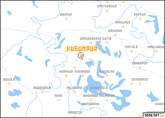 map of Kusumpur