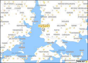 map of Kusu-ri