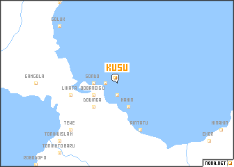 map of Kusu