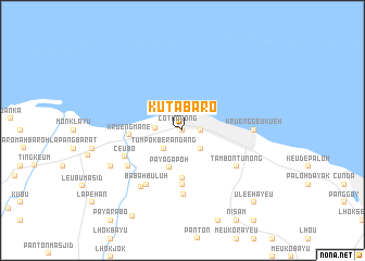 map of Kuta-baro