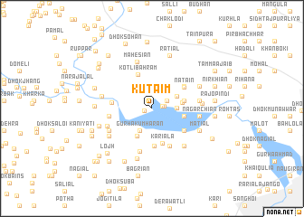 map of Kutāim