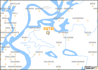map of Kutāi