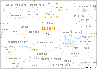 map of Kutaki