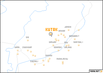 map of Kūtak