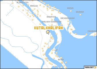 map of Kūt al Khalīfah