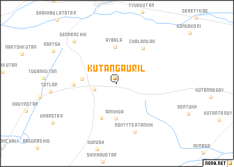 map of Kutan Gauril\