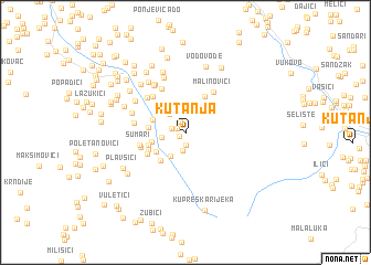 map of Kutanja