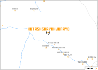 map of Kūt ash Shaykh Junayd