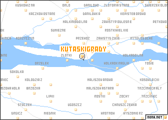 map of Kutaski Grądy