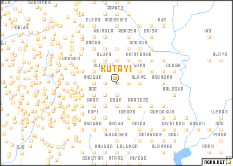 map of Kutayi