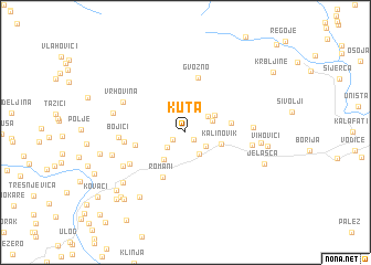 map of Kuta