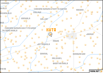 map of Kuta