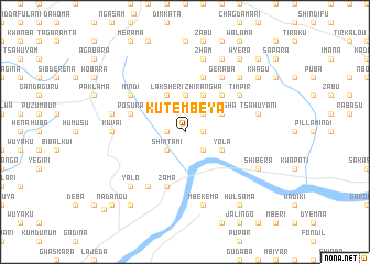 map of Kutembeya