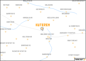 map of Kuterem