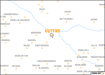 map of Kutfān