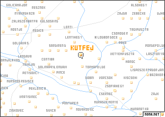 map of Kútfej