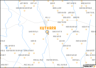map of Kuthāra