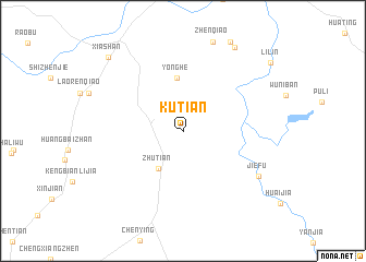 map of Kutian