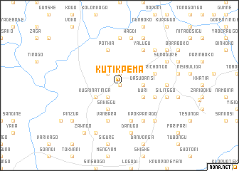 map of Kutikpema