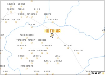 map of Kutikwa