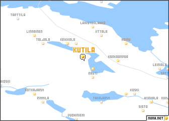 map of Kutila