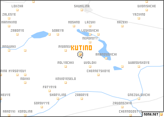 map of Kutino