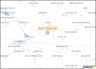 map of Kutishchi