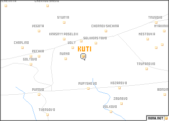 map of Kuti