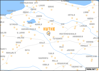 map of Kütke