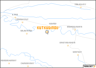 map of Kut-Kudinov