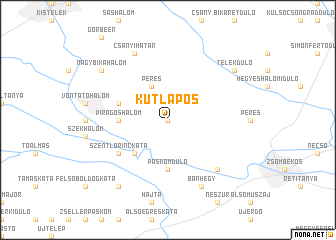 map of Kútlapos