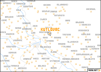 map of Kutlovac