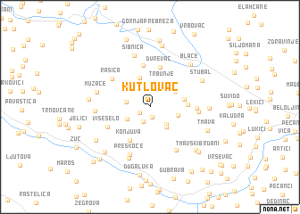 map of Kutlovac