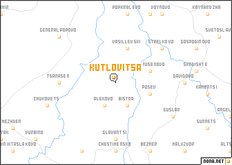 map of Kutlovitsa