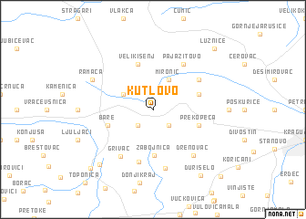 map of Kutlovo