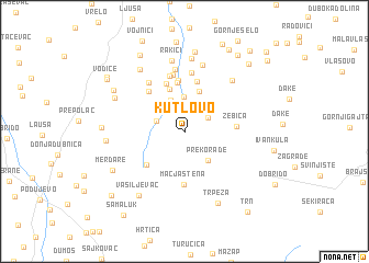 map of Kutlovo