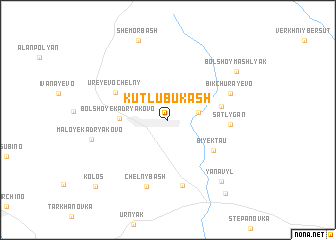 map of Kutlu-Bukash