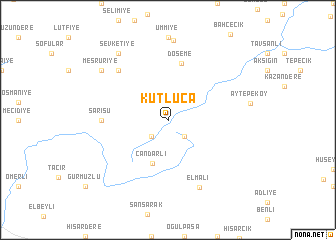 map of Kutluca