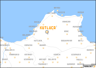 map of Kutluca