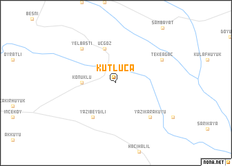 map of Kutluca