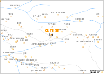 map of Kūtmār