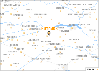 map of Kutnjak