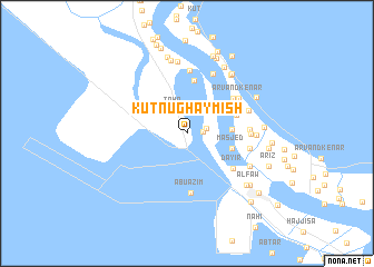 map of Kūt Nughaymish