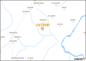 map of Kutombi