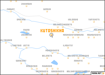 map of Kutoshikha