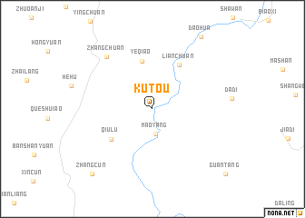 map of Kutou