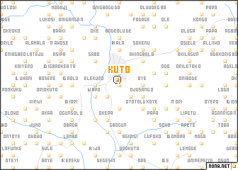 map of Kuto