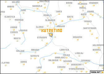 map of Kutretino