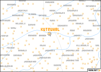 map of Kutrūwāl