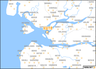 map of Kutr